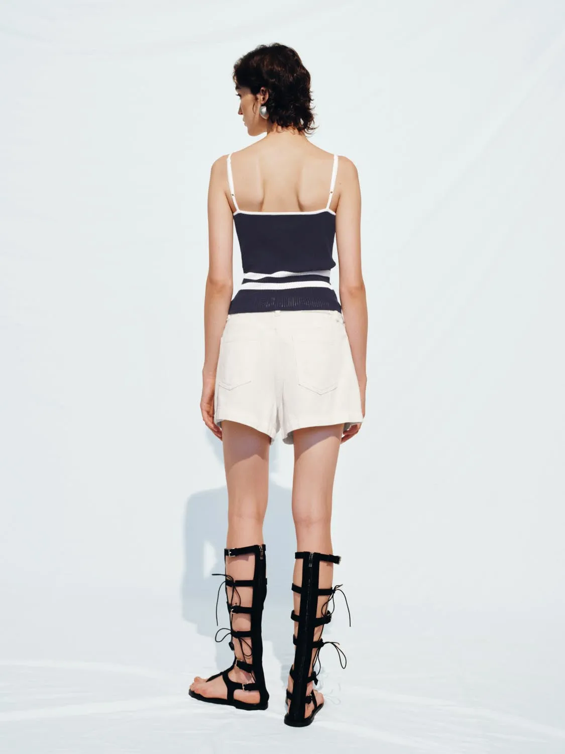 Denim Shorts sold by Urban Revivo product image thumbnail 4