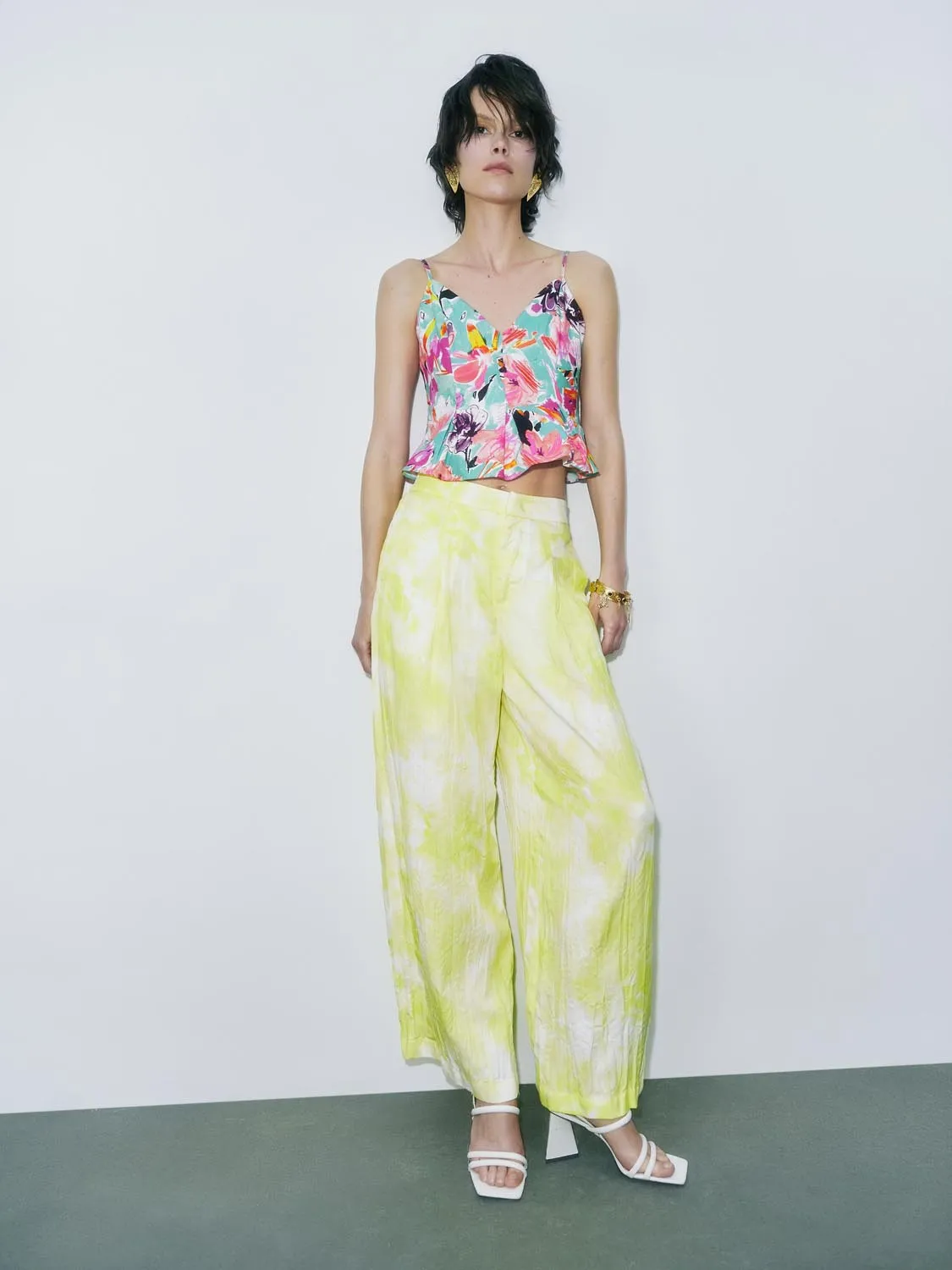 Floral Cami Tops sold by Urban Revivo product image thumbnail 4