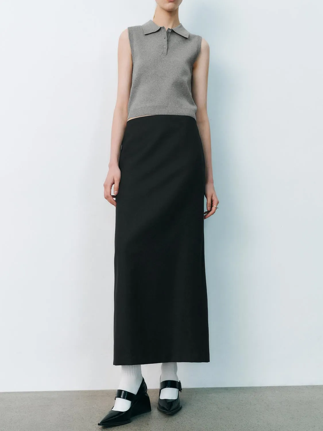 Straight Maxi Skirts sold by Urban Revivo product image thumbnail 2