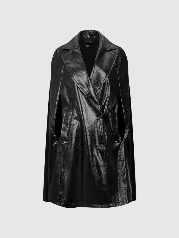Vegan Leather Ponchos sold by Urban Revivo