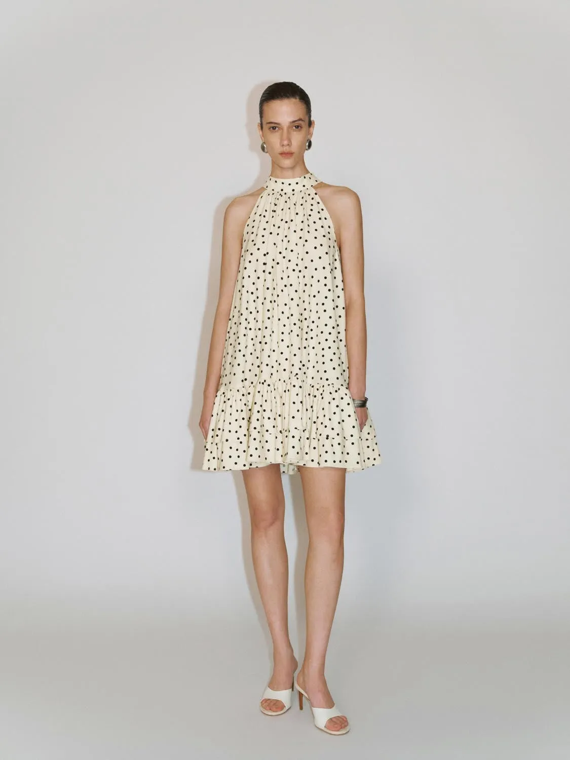 Polka Dot A-Line Mini Dresses sold by Urban Revivo product image thumbnail 5