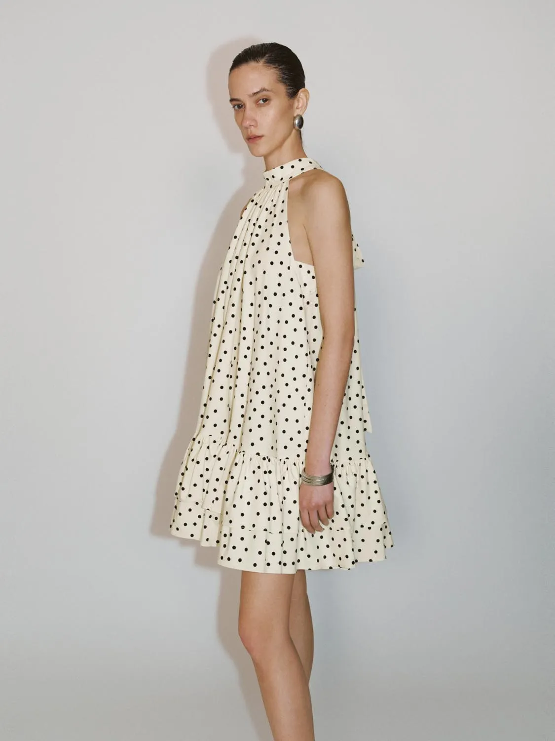 Polka Dot A-Line Mini Dresses sold by Urban Revivo product image thumbnail 2
