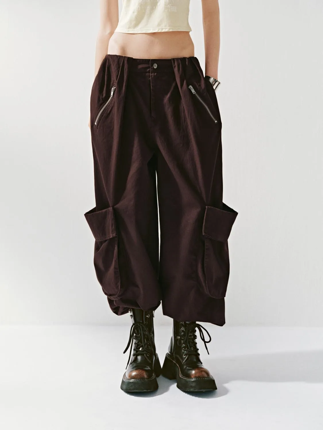 Wide-Leg Pants sold by Urban Revivo product image thumbnail 2