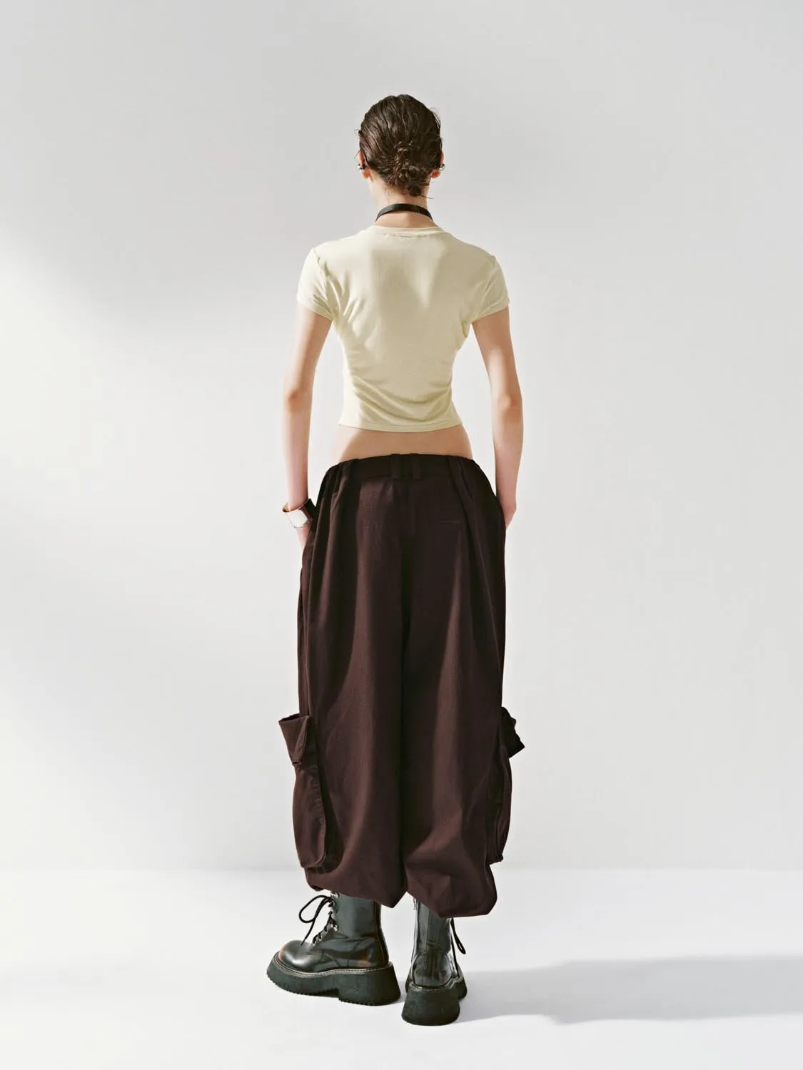 Wide-Leg Pants sold by Urban Revivo product image thumbnail 4