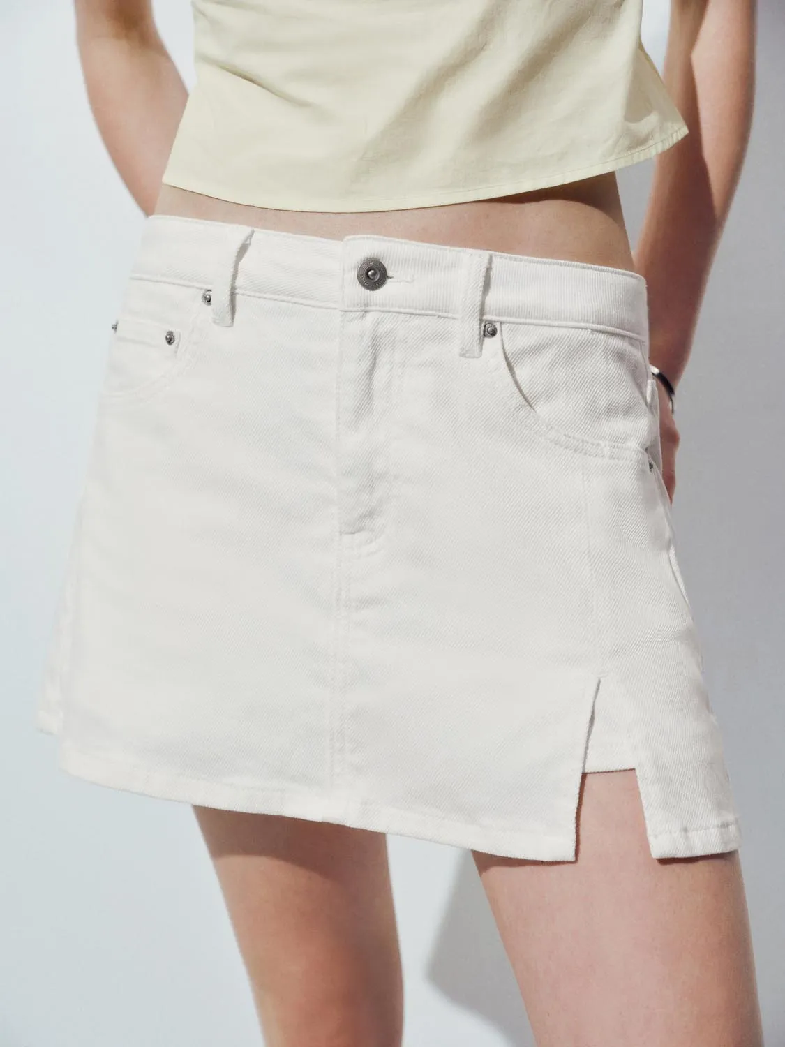 Denim Shorts sold by Urban Revivo product image thumbnail 5