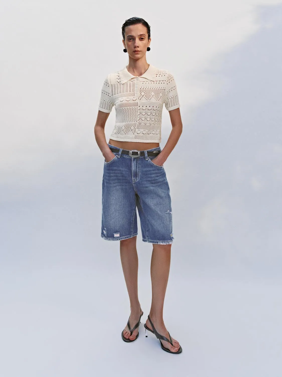 Knitted T-Shirts sold by Urban Revivo product image thumbnail 4