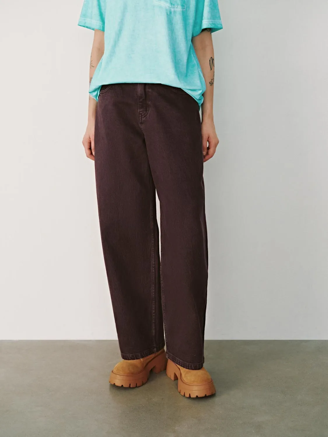 Barrel Denim Jeans sold by Urban Revivo product image thumbnail 3