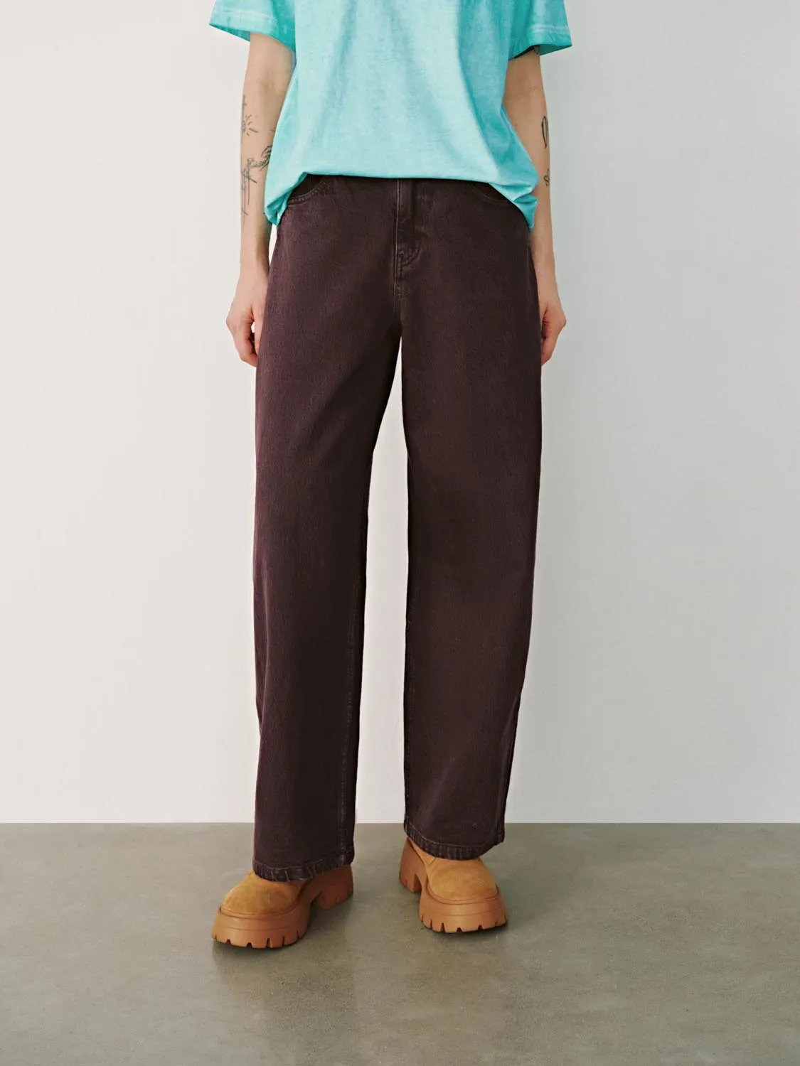 Barrel Denim Jeans sold by Urban Revivo product image thumbnail 2