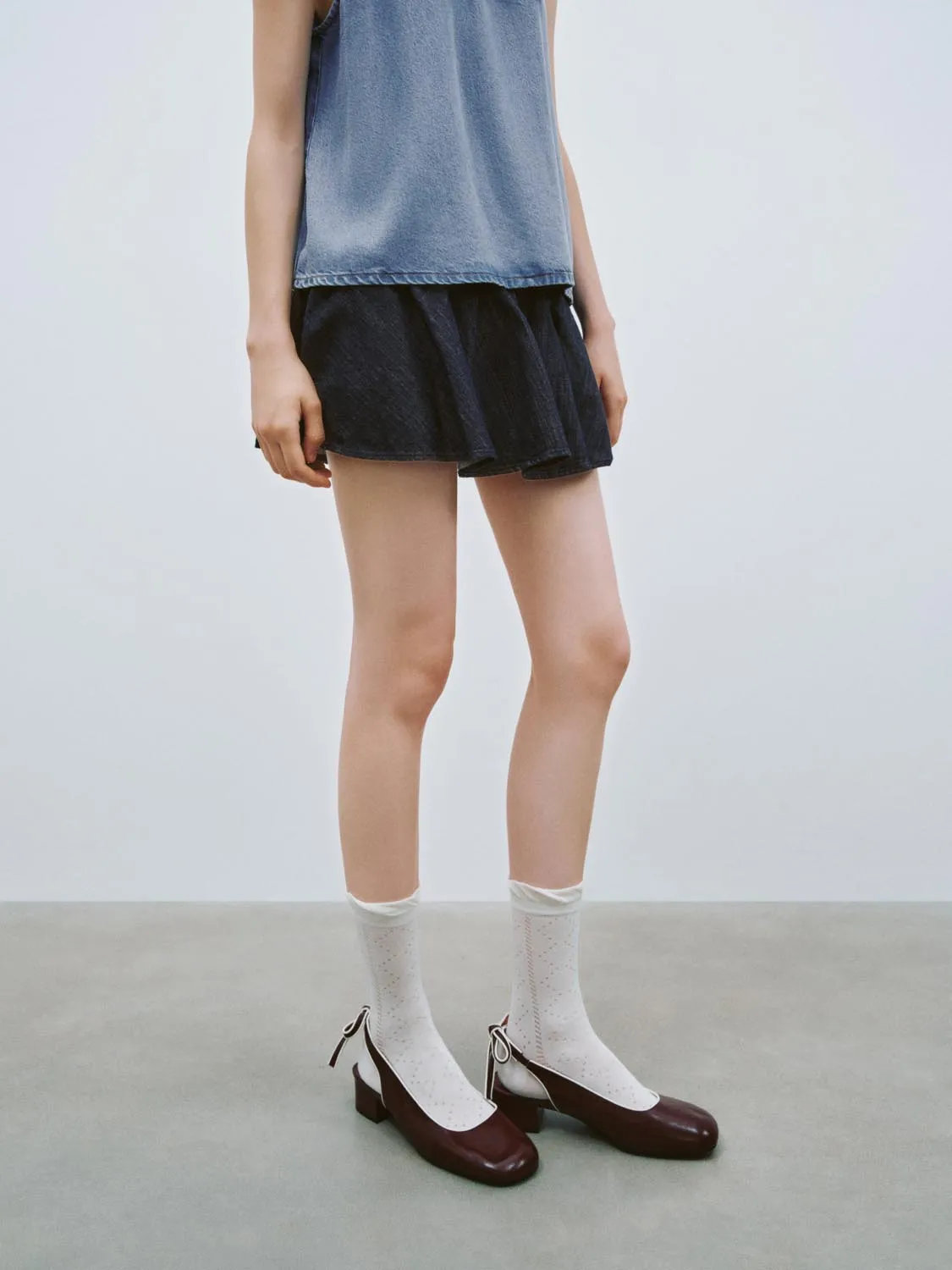 Denim Mini Skirts sold by Urban Revivo product image thumbnail 3