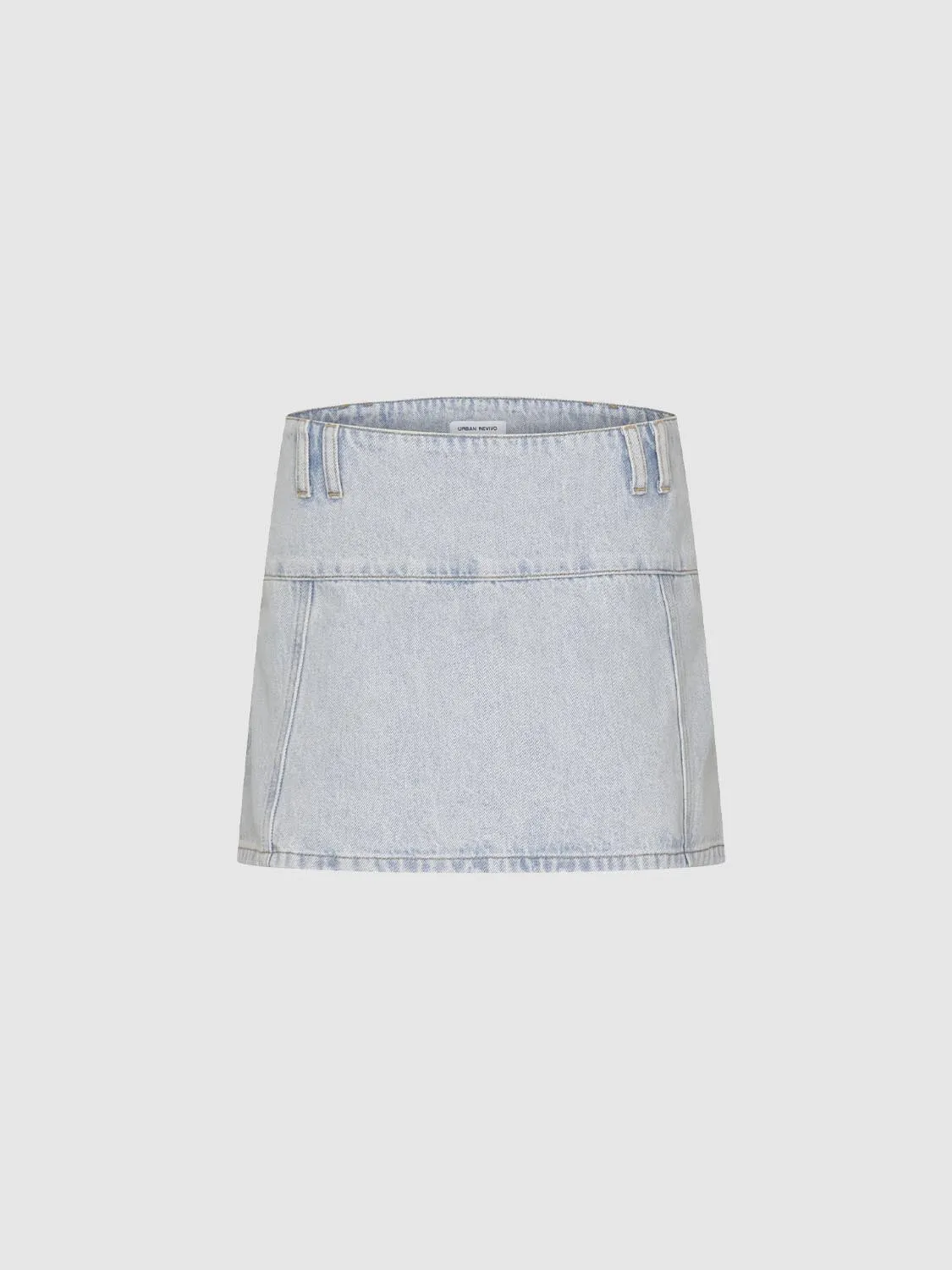 Denim Mini Skirts sold by Urban Revivo