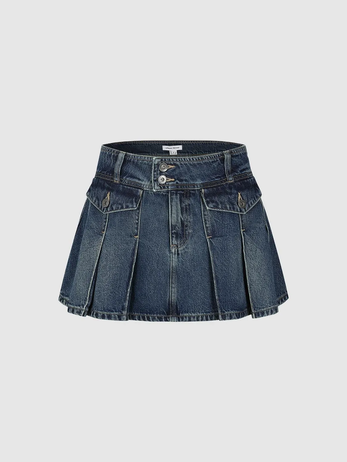 Denim Mini Skirts sold by Urban Revivo