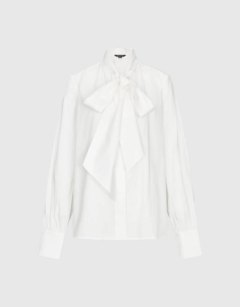 Straight Bow Neck Shirt sold by Urban Revivo product image thumbnail 2