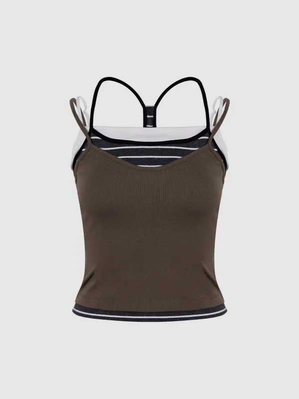 2 In 1 Tank Tops sold by Urban Revivo