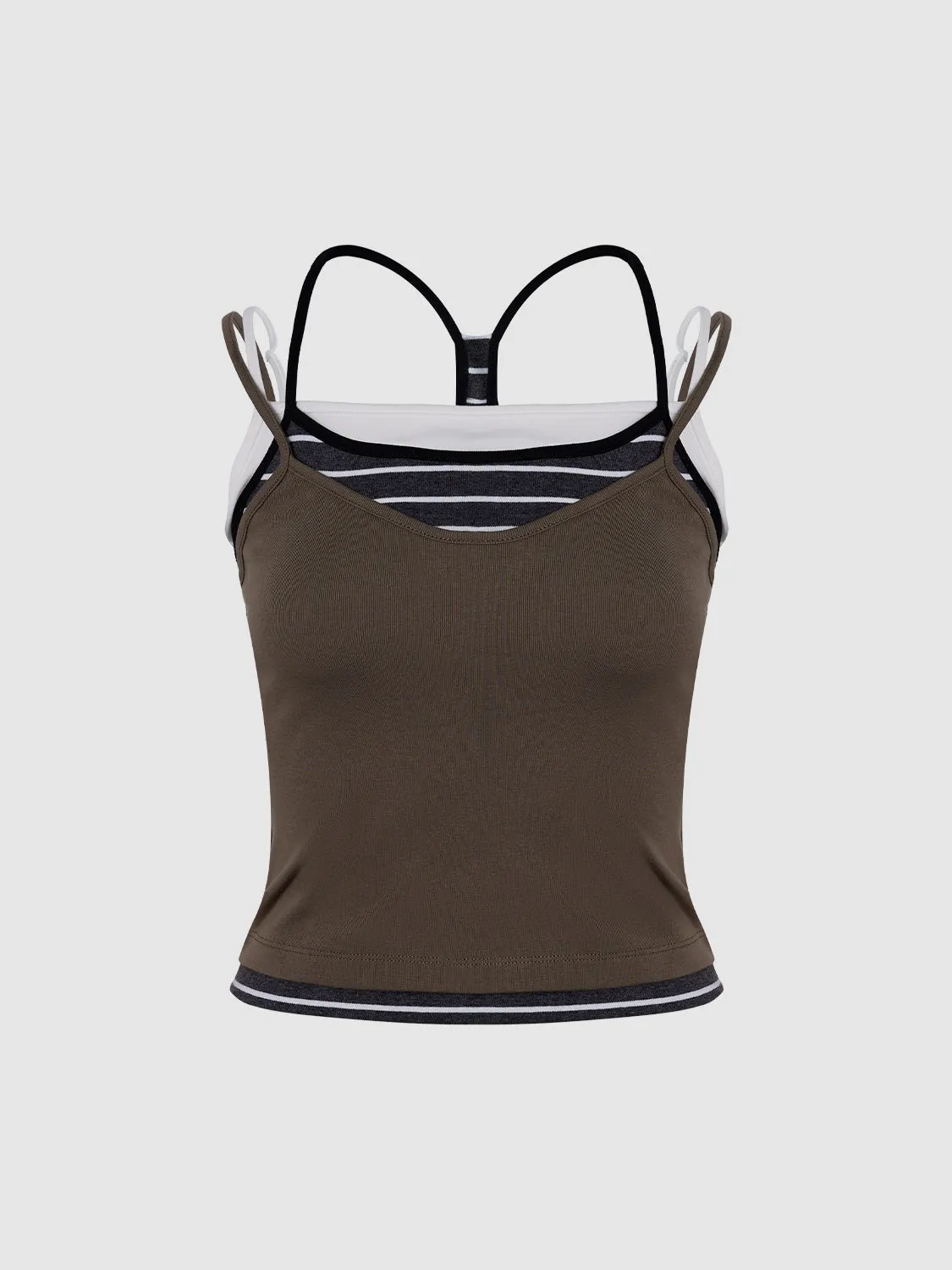 2 In 1 Tank Tops sold by Urban Revivo