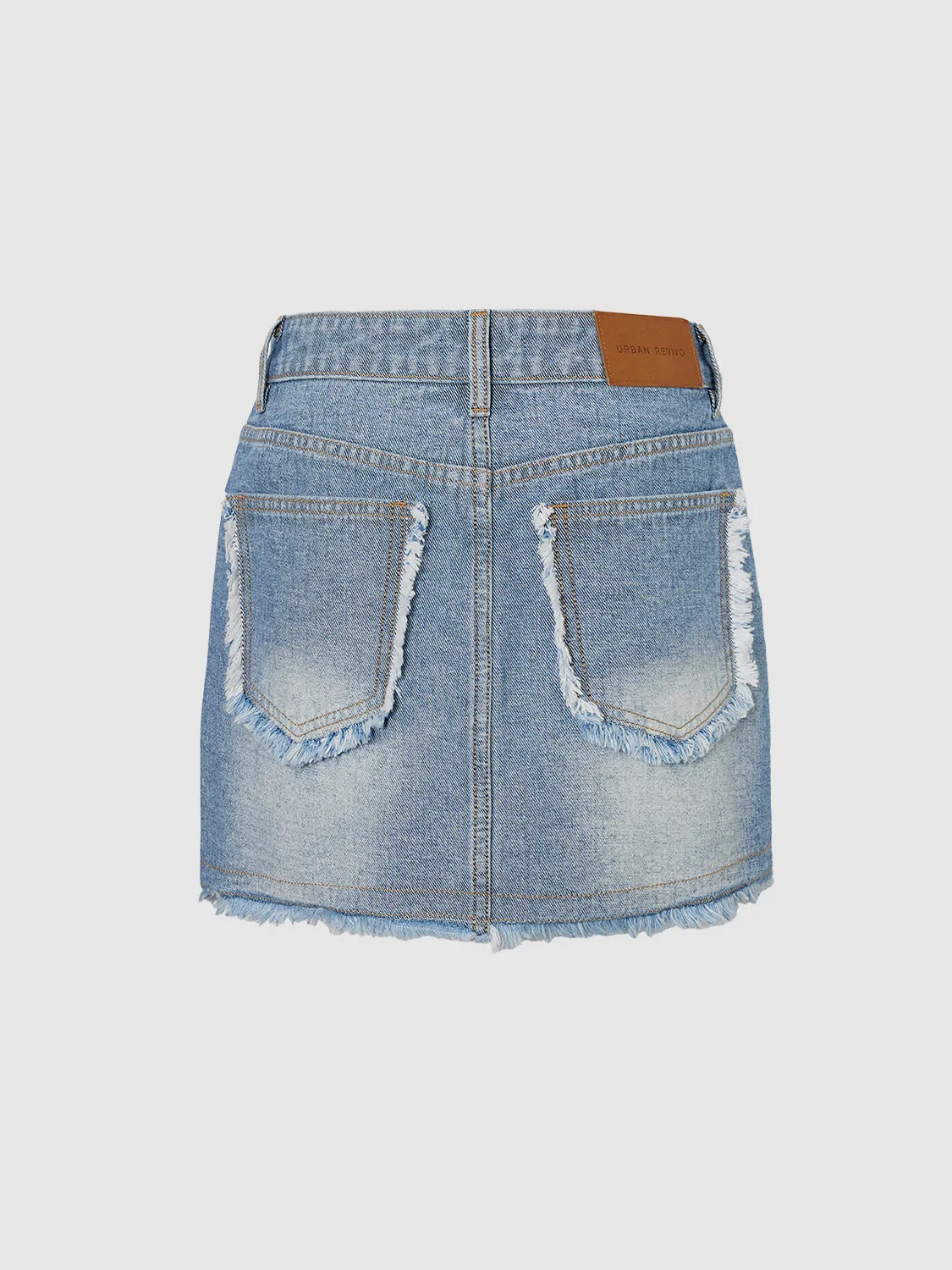 Denim Mini Skirts sold by Urban Revivo product image thumbnail 2