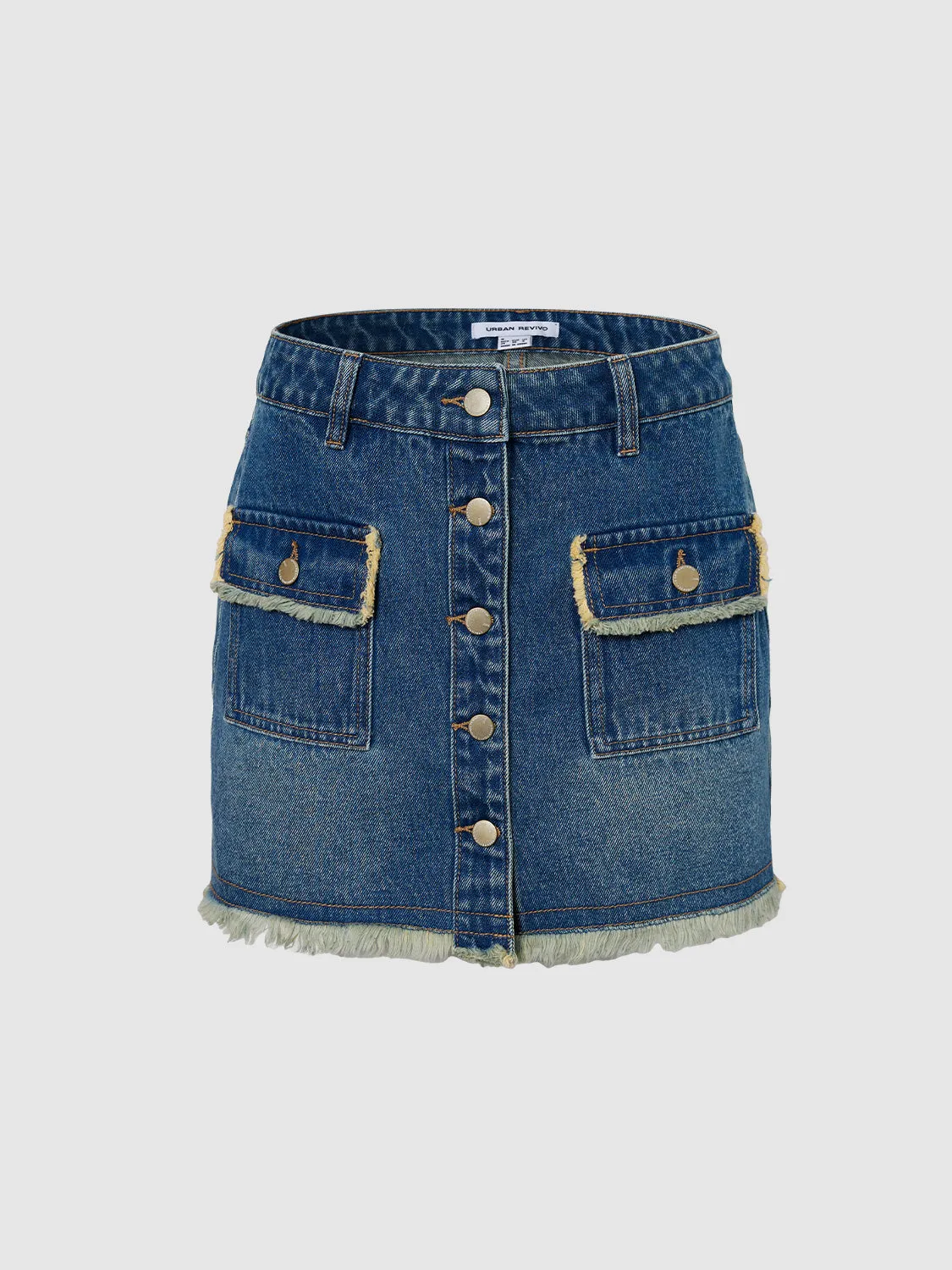 Denim Mini Skirts sold by Urban Revivo
