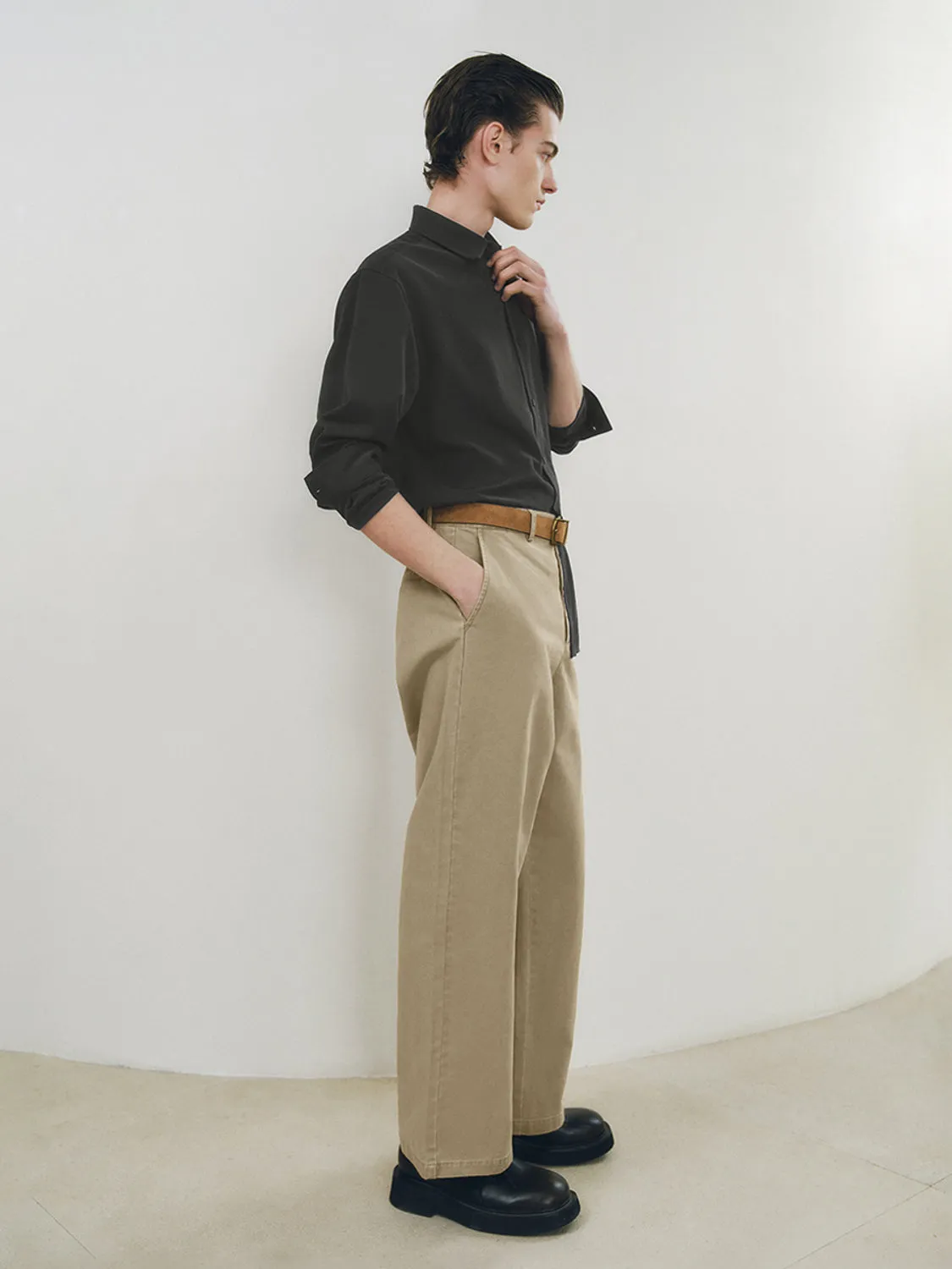 Wide-Leg Pants sold by Urban Revivo product image thumbnail 5