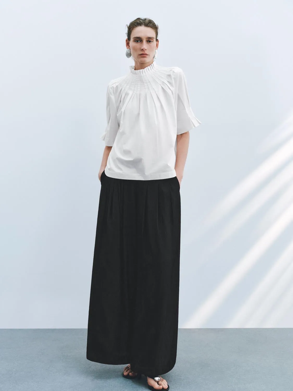 Wide-Leg Pants sold by Urban Revivo product image thumbnail 4