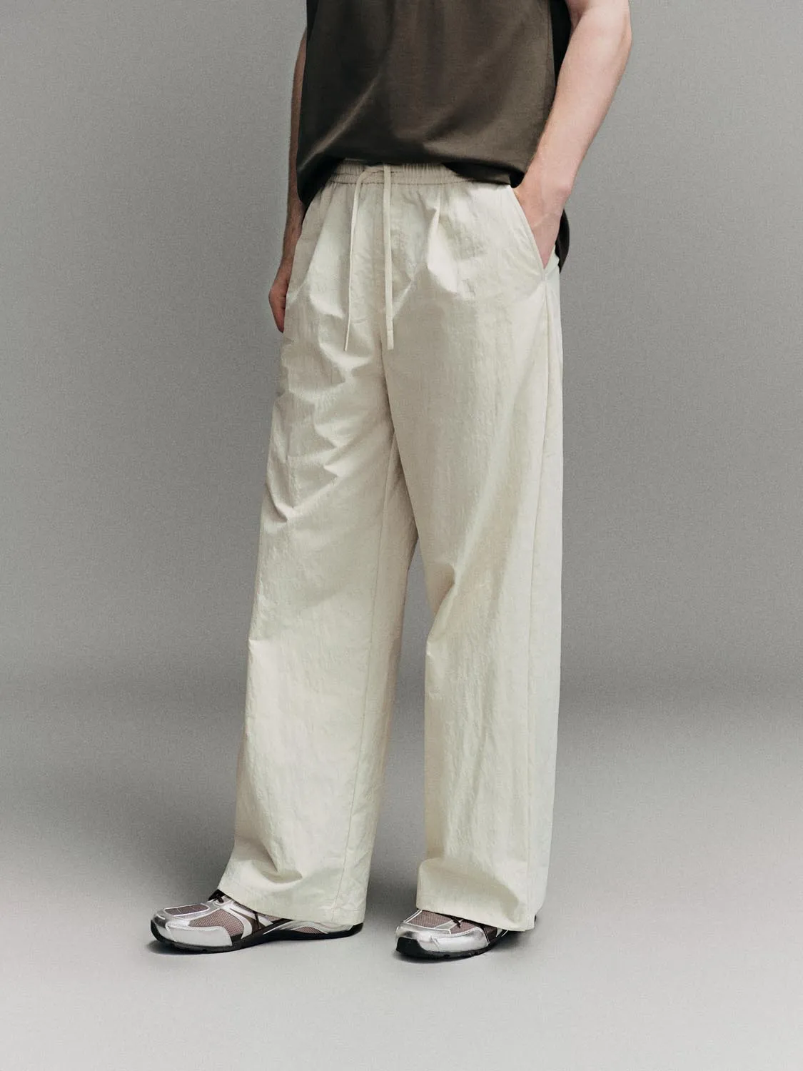 Wide-Leg Pants sold by Urban Revivo product image thumbnail 3