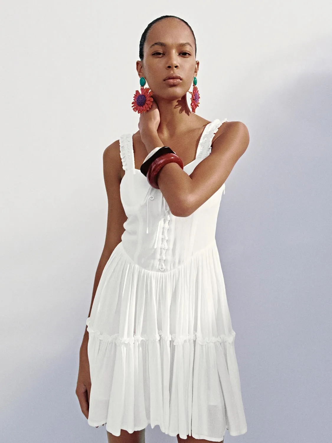 Wide Strap A-Line Dresses sold by Urban Revivo