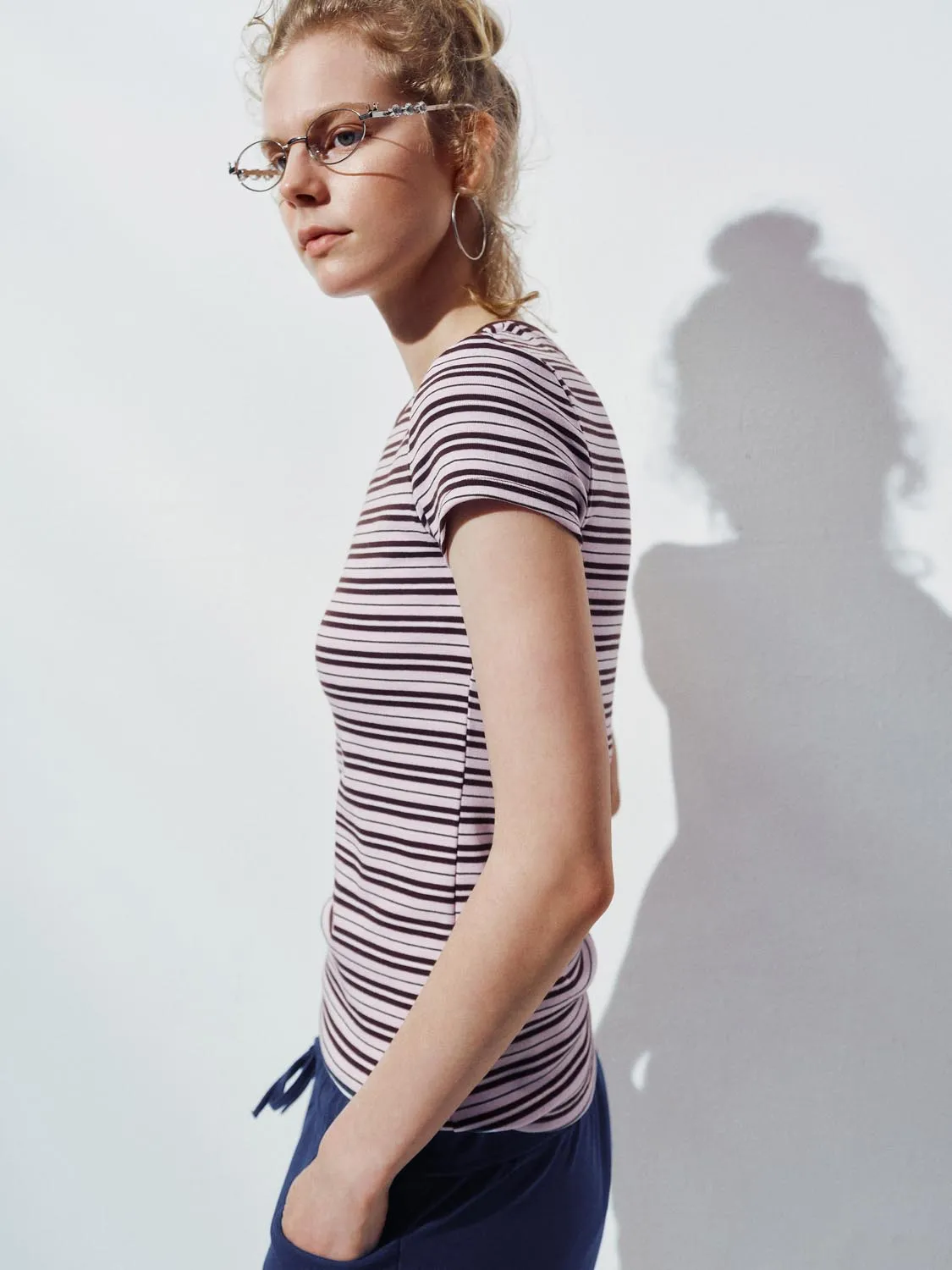 Striped T-Shirts sold by Urban Revivo product image thumbnail 2
