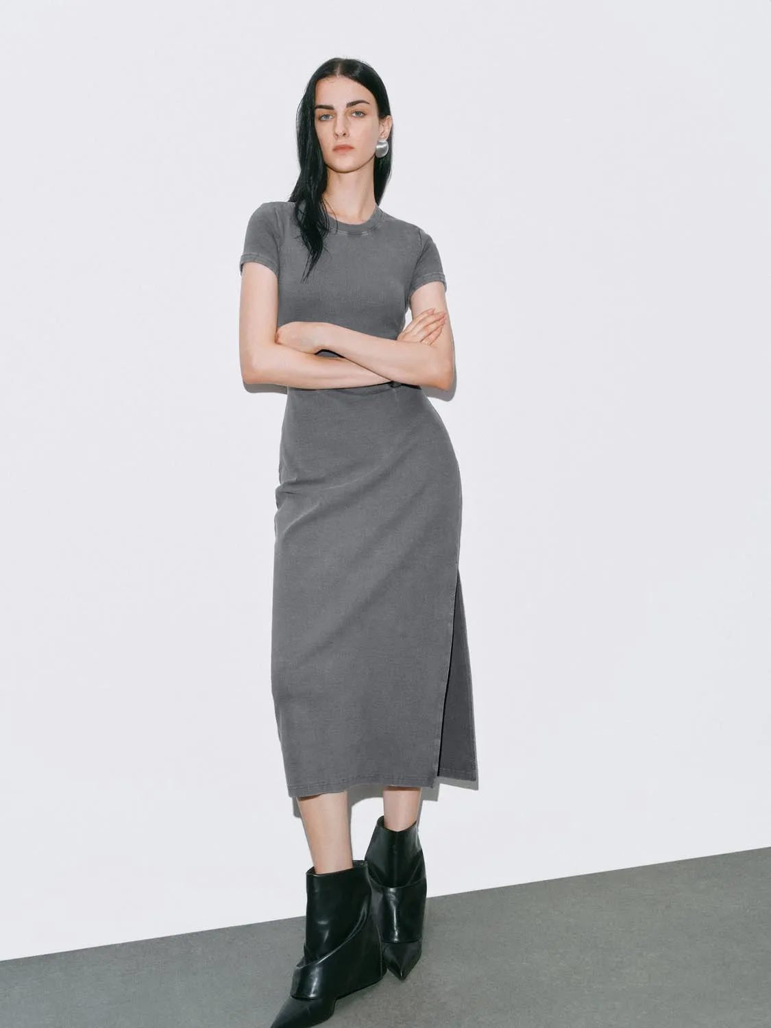 Skinny-Fit Maxi Dresses sold by Urban Revivo product image thumbnail 5