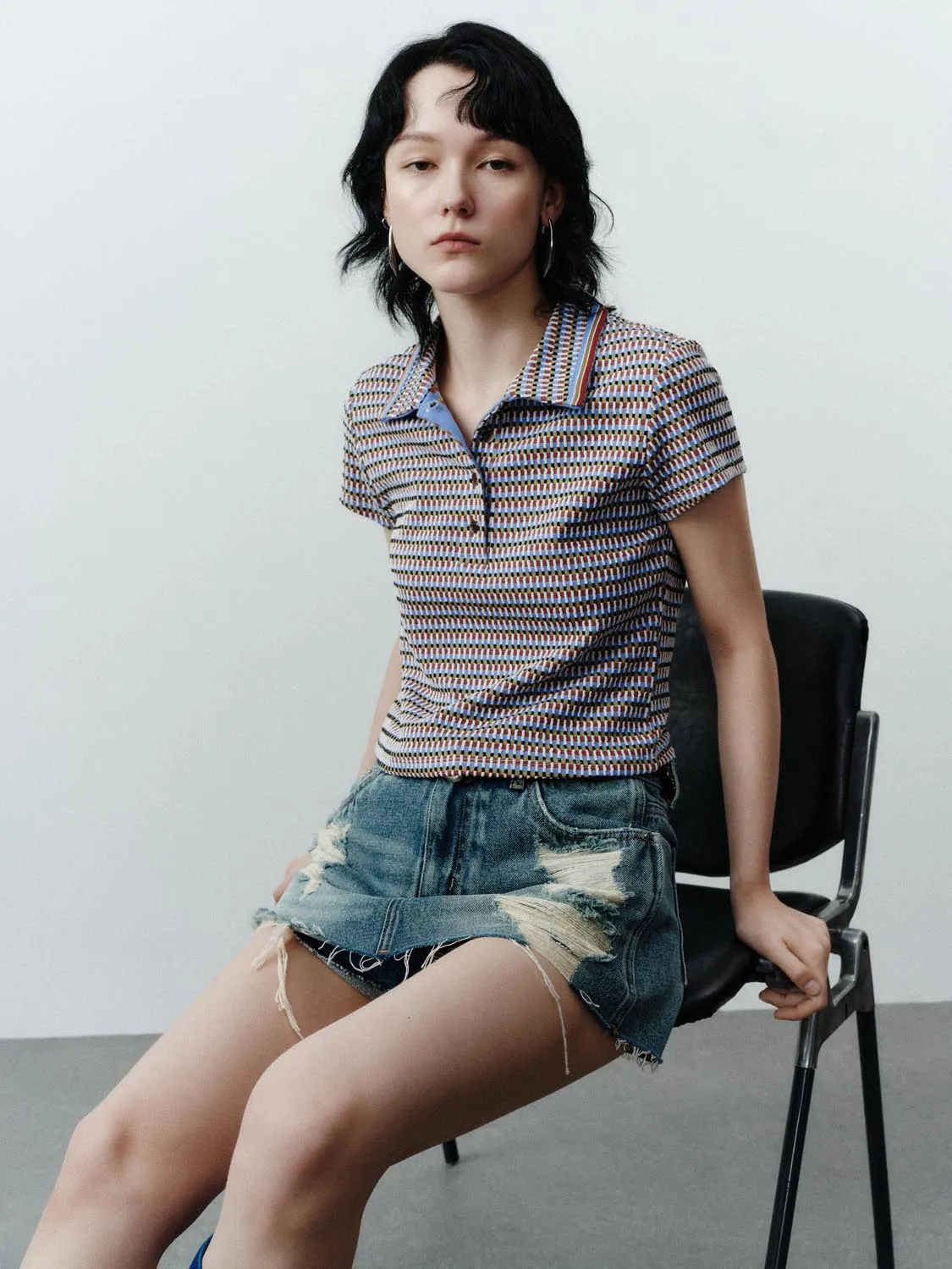 Short Sleeve Polo T-Shirts sold by Urban Revivo product image thumbnail 2
