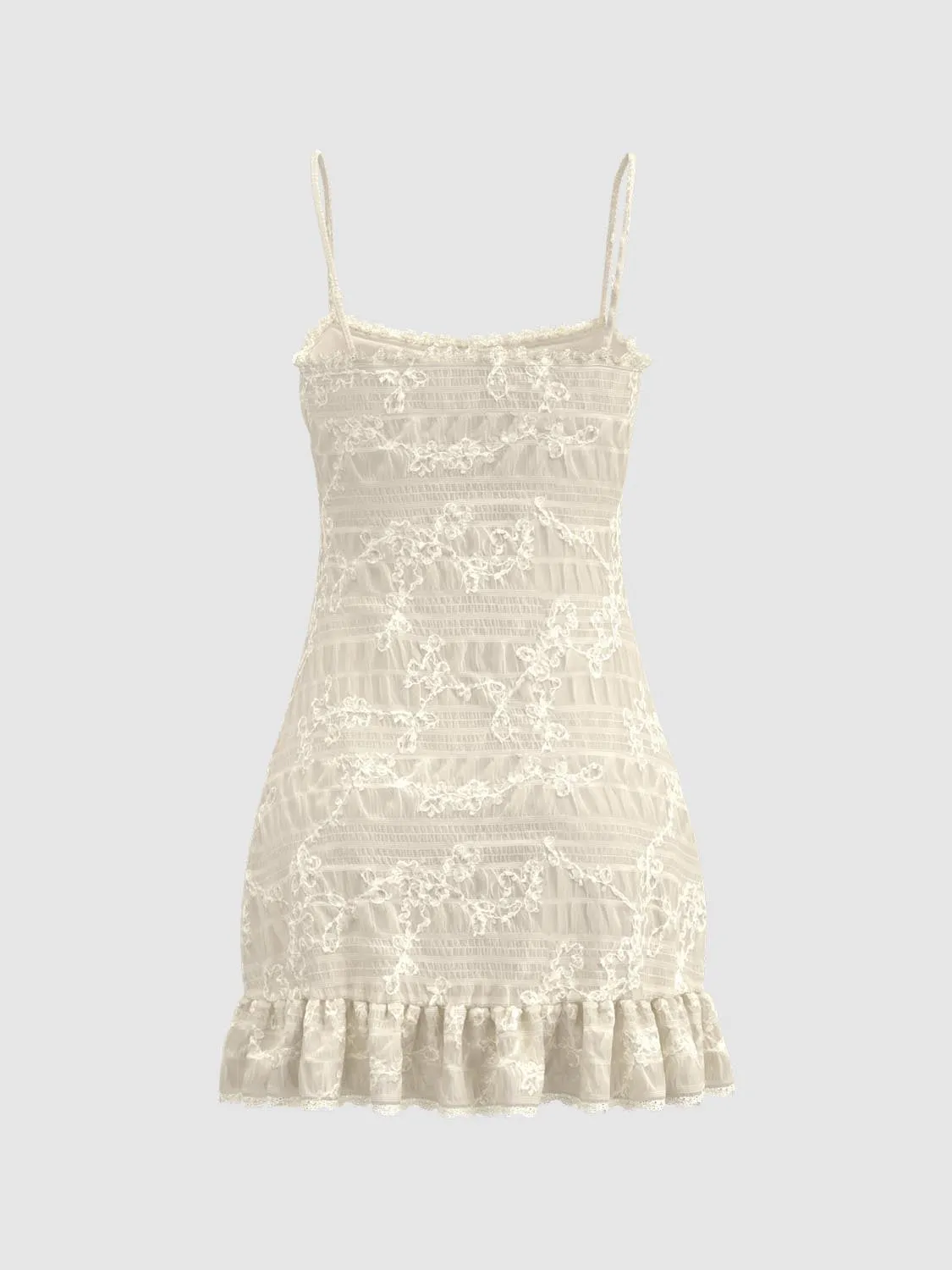 Ruffle Camisole A-Line Dresses sold by Urban Revivo product image thumbnail 2