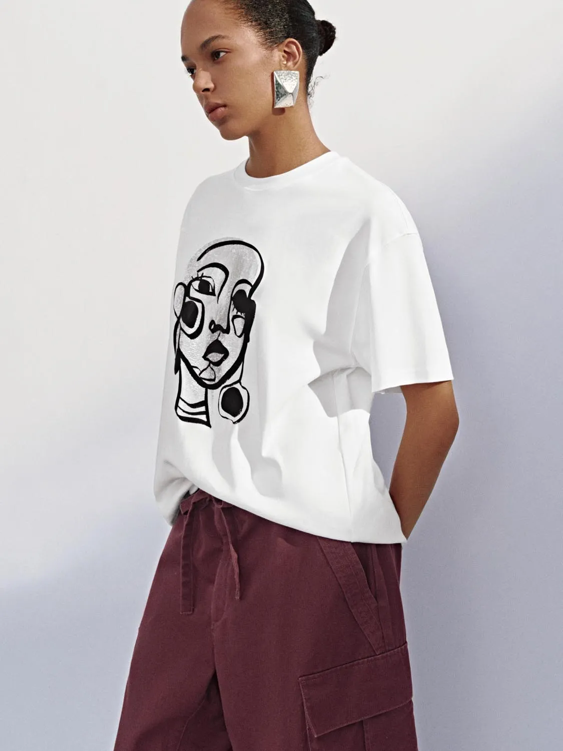 Printed T-Shirts sold by Urban Revivo product image thumbnail 2