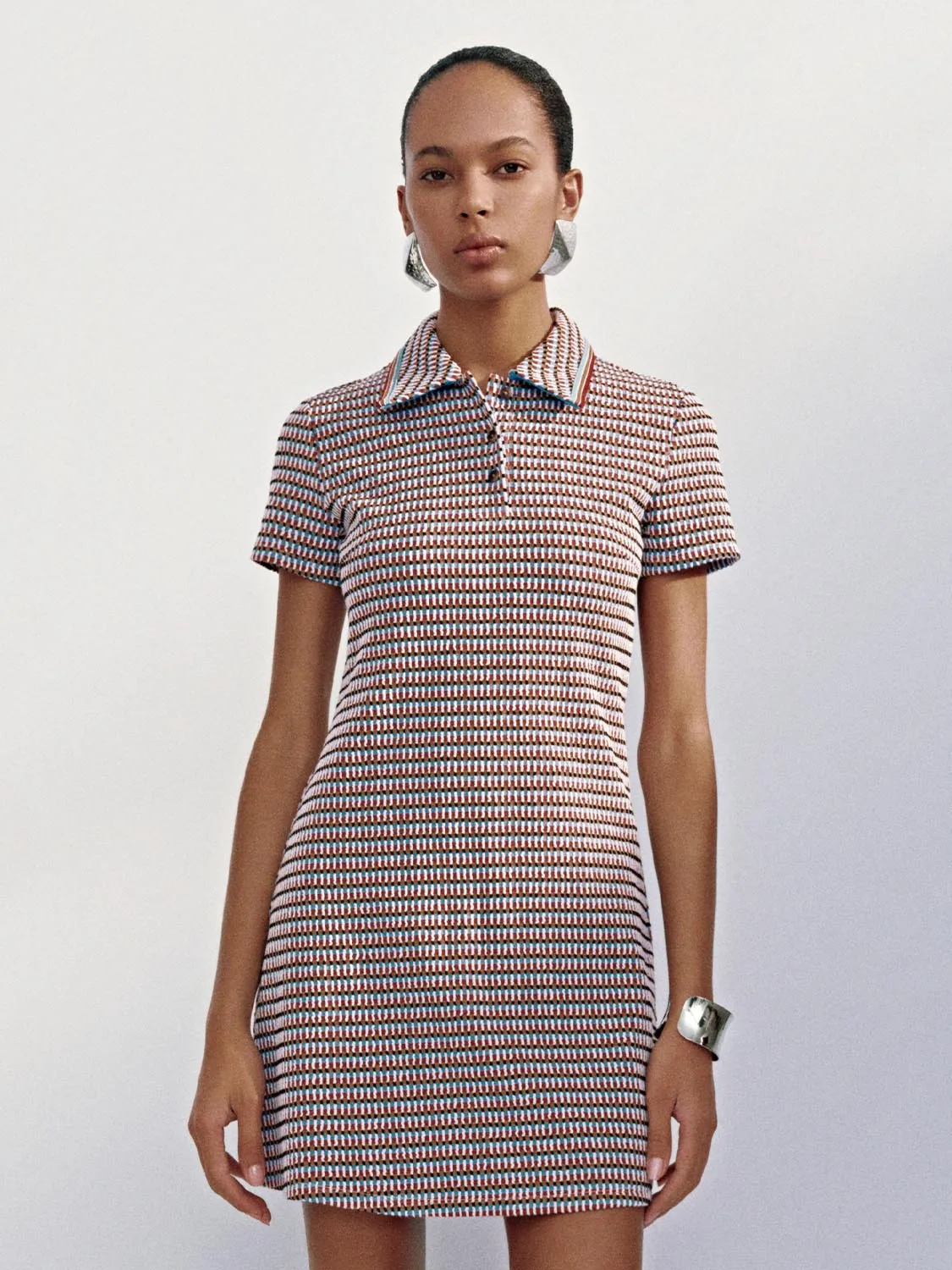 Polo Collar Mini Dresses sold by Urban Revivo