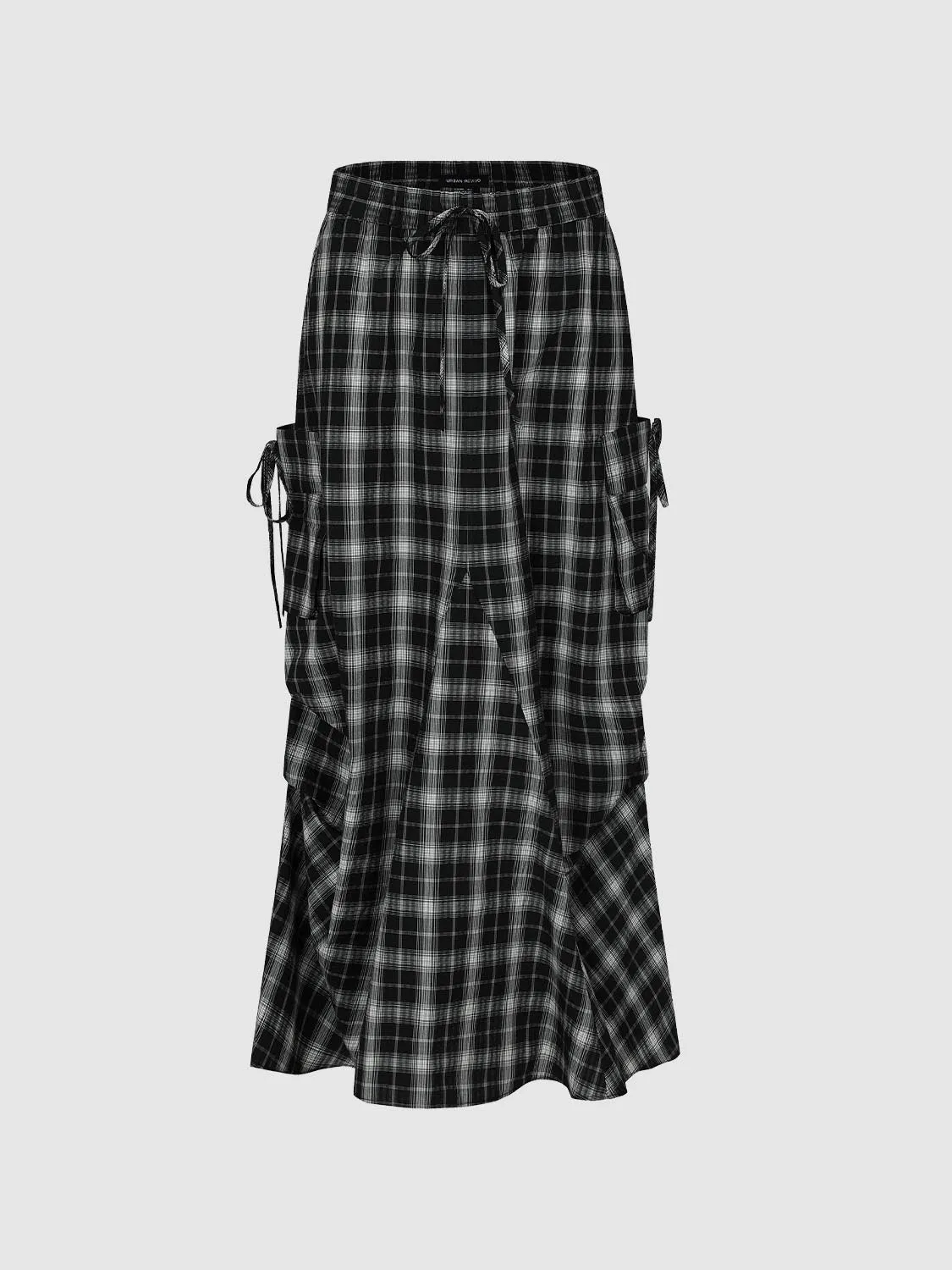 Plaid Maxi Skirts sold by Urban Revivo