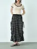 Plaid Maxi Skirts sold by Urban Revivo