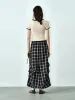 Plaid Maxi Skirts sold by Urban Revivo