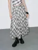 Plaid Maxi Flared Skirts - Jenee Naylor sold by Urban Revivo