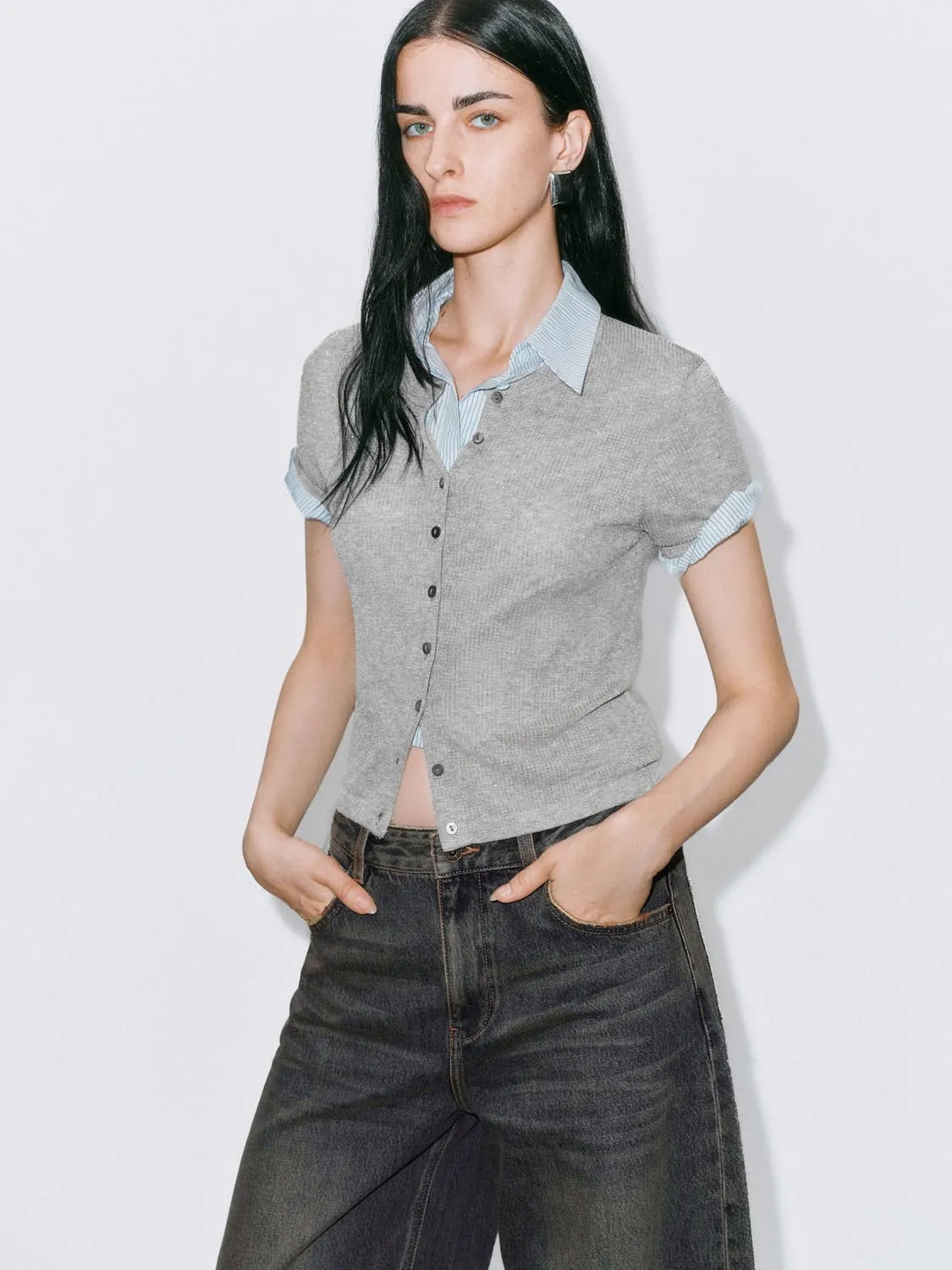 Knitted Cardigans sold by Urban Revivo product image thumbnail 2