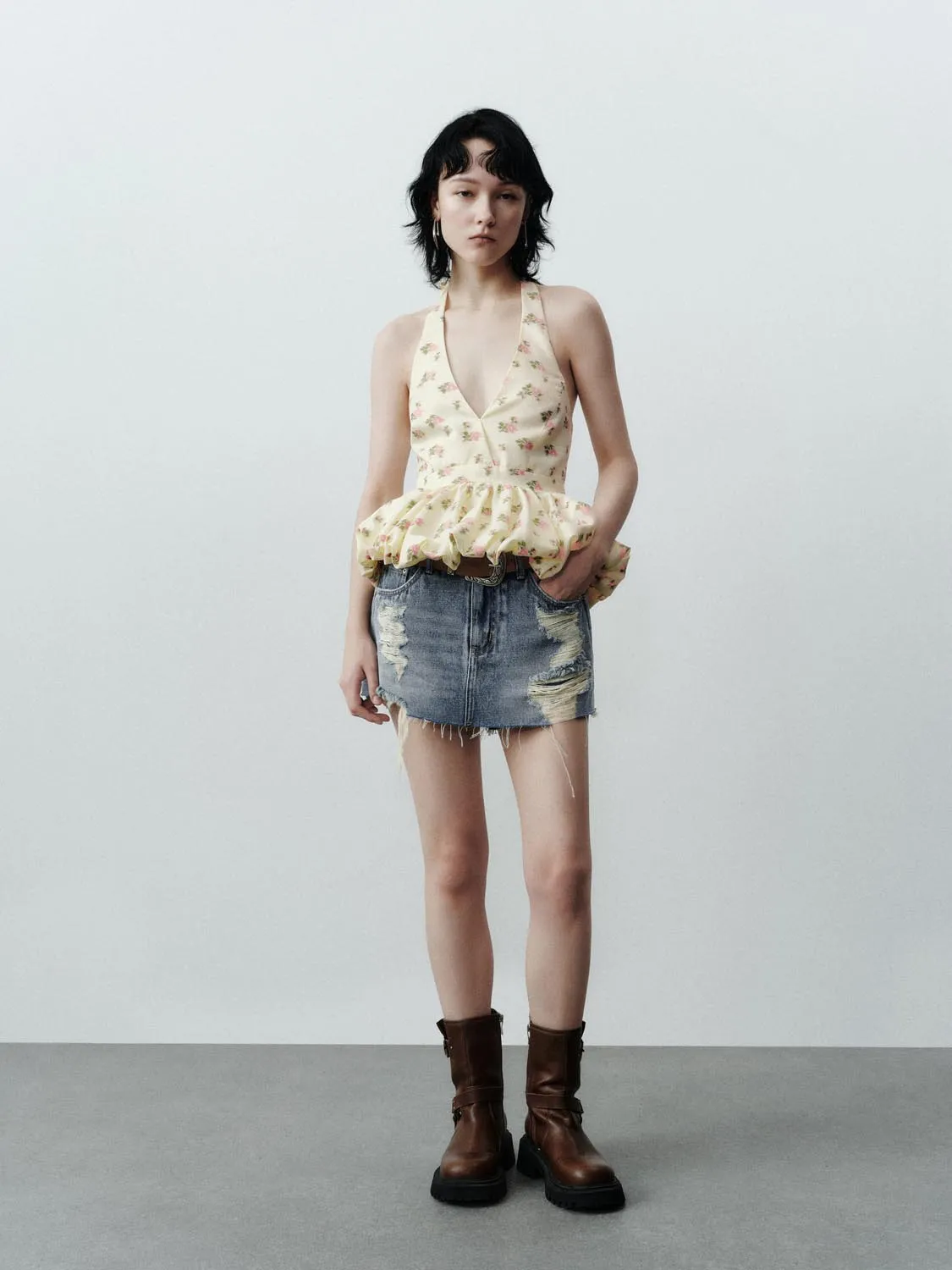 Halter Neck Cami Tops sold by Urban Revivo product image thumbnail 5