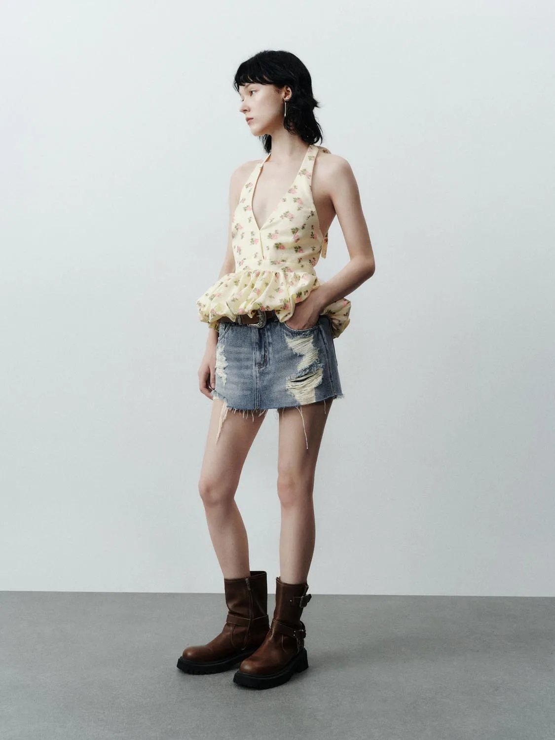 Halter Neck Cami Tops sold by Urban Revivo product image thumbnail 4