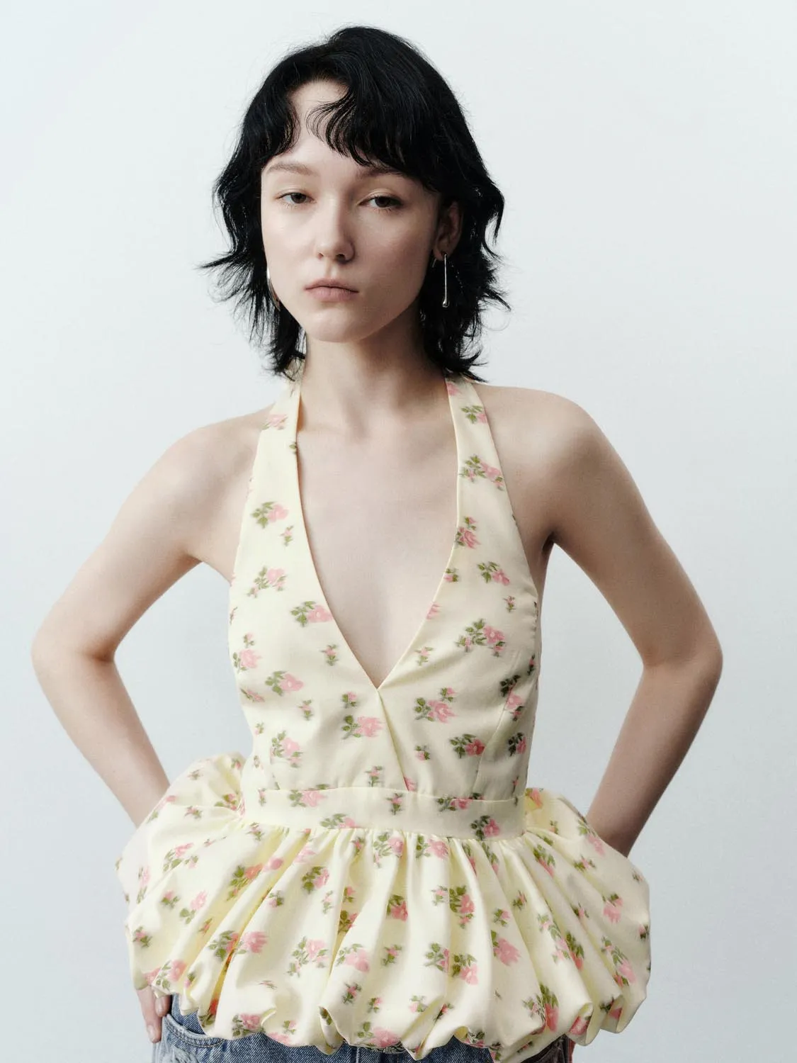 Halter Neck Cami Tops sold by Urban Revivo product image thumbnail 3