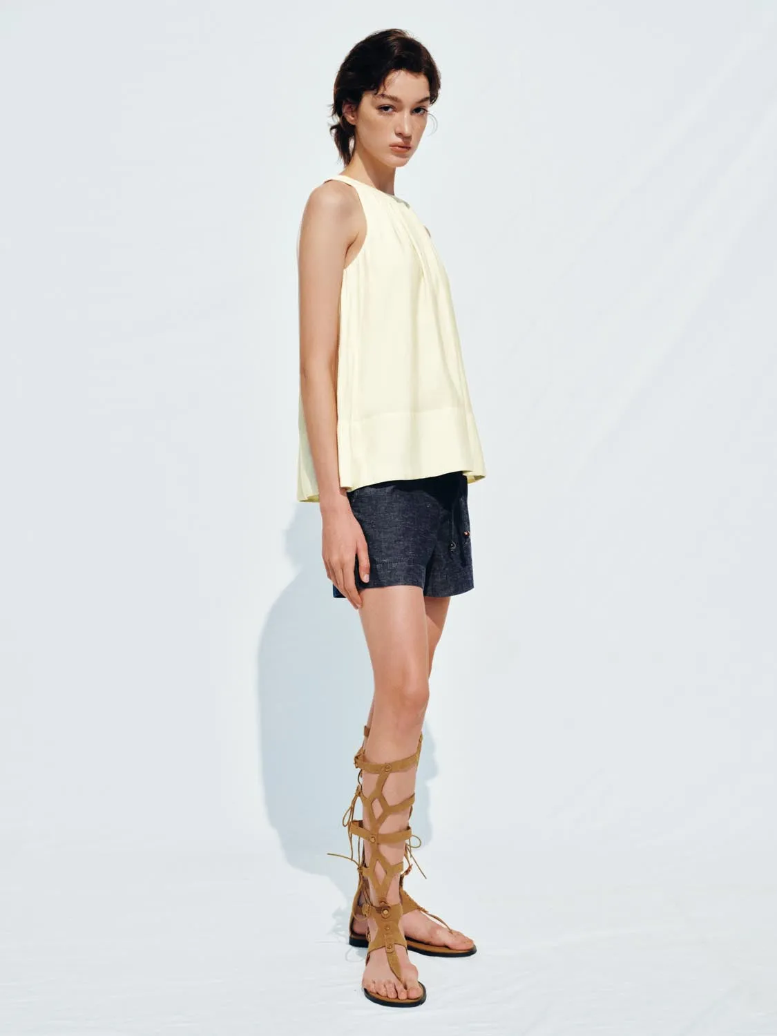 Denim Shorts sold by Urban Revivo product image thumbnail 4