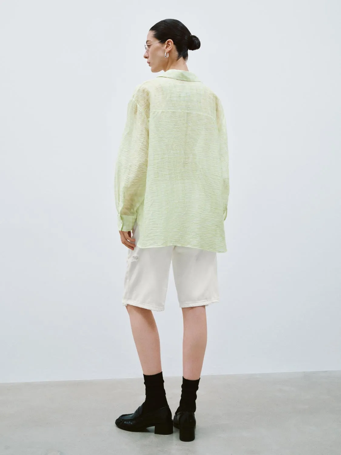 Denim Shorts sold by Urban Revivo product image thumbnail 4