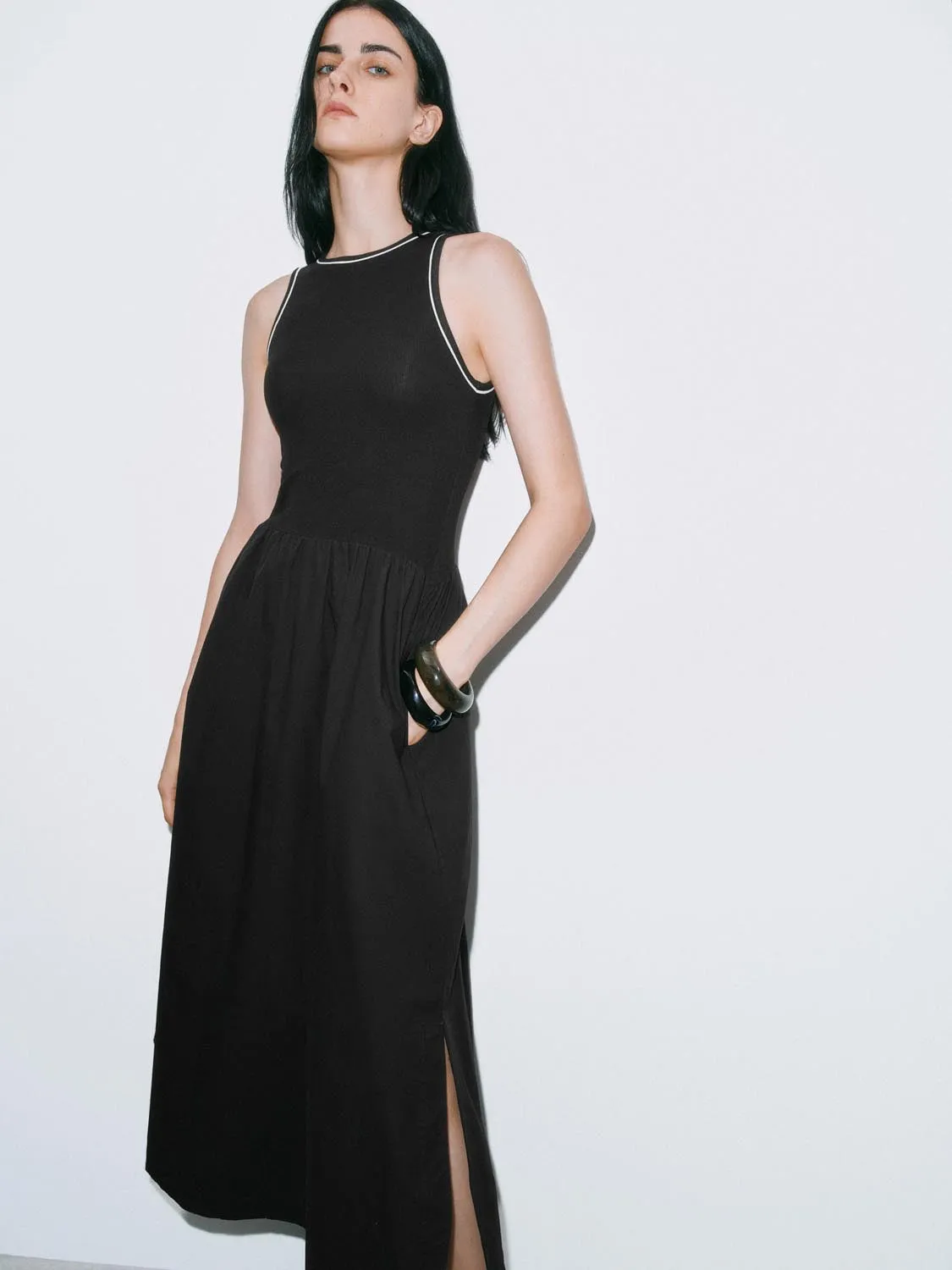 A-Line Sleeveless Dresses sold by Urban Revivo product image thumbnail 2