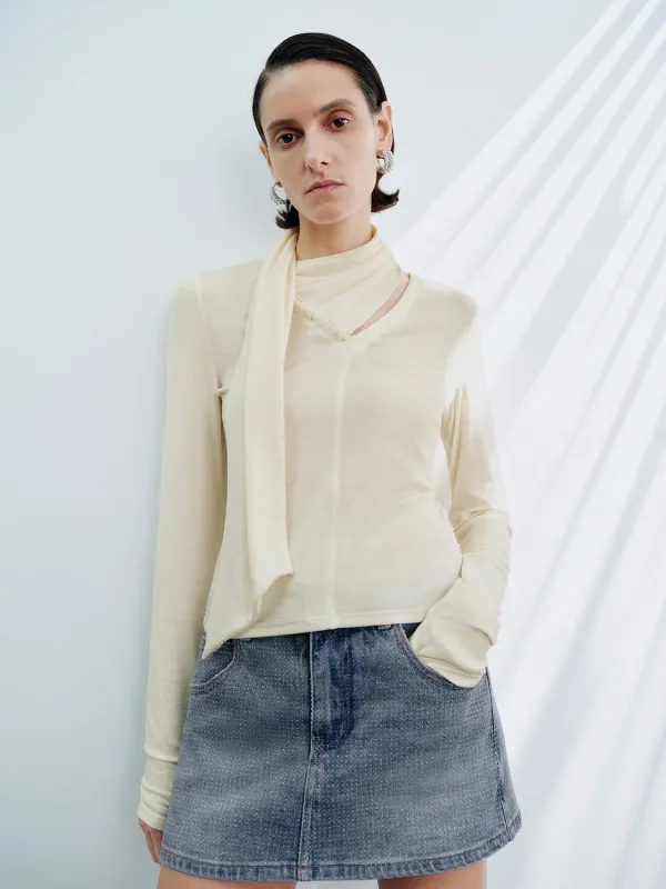 Scarf Décor T-Shirts sold by Urban Revivo