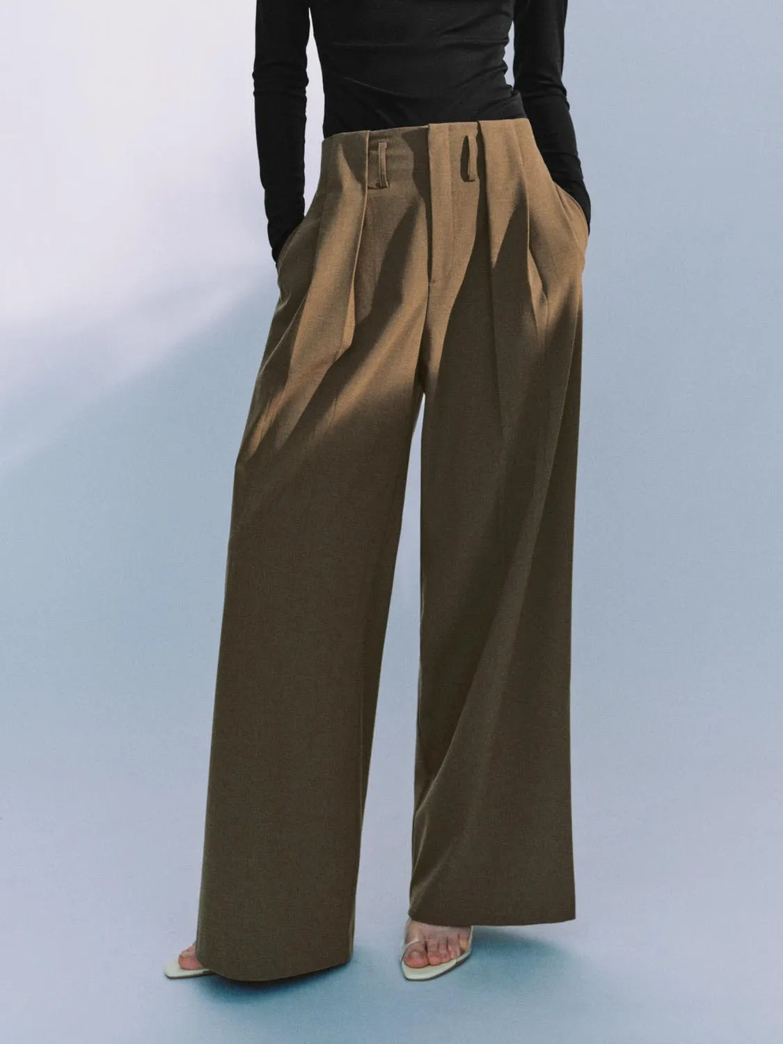 Wide-Leg Pants sold by Urban Revivo product image thumbnail 2