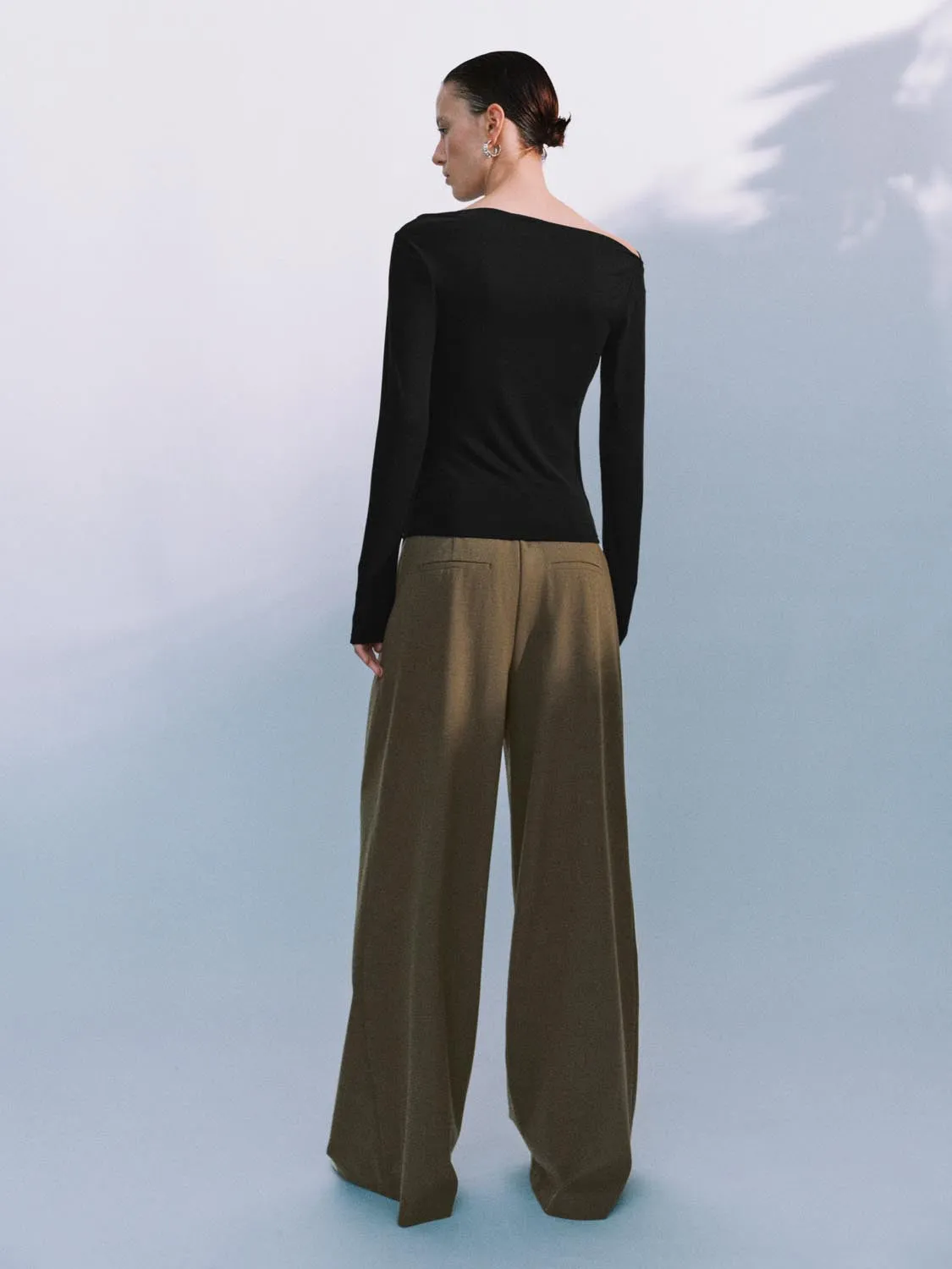 Wide-Leg Pants sold by Urban Revivo product image thumbnail 4