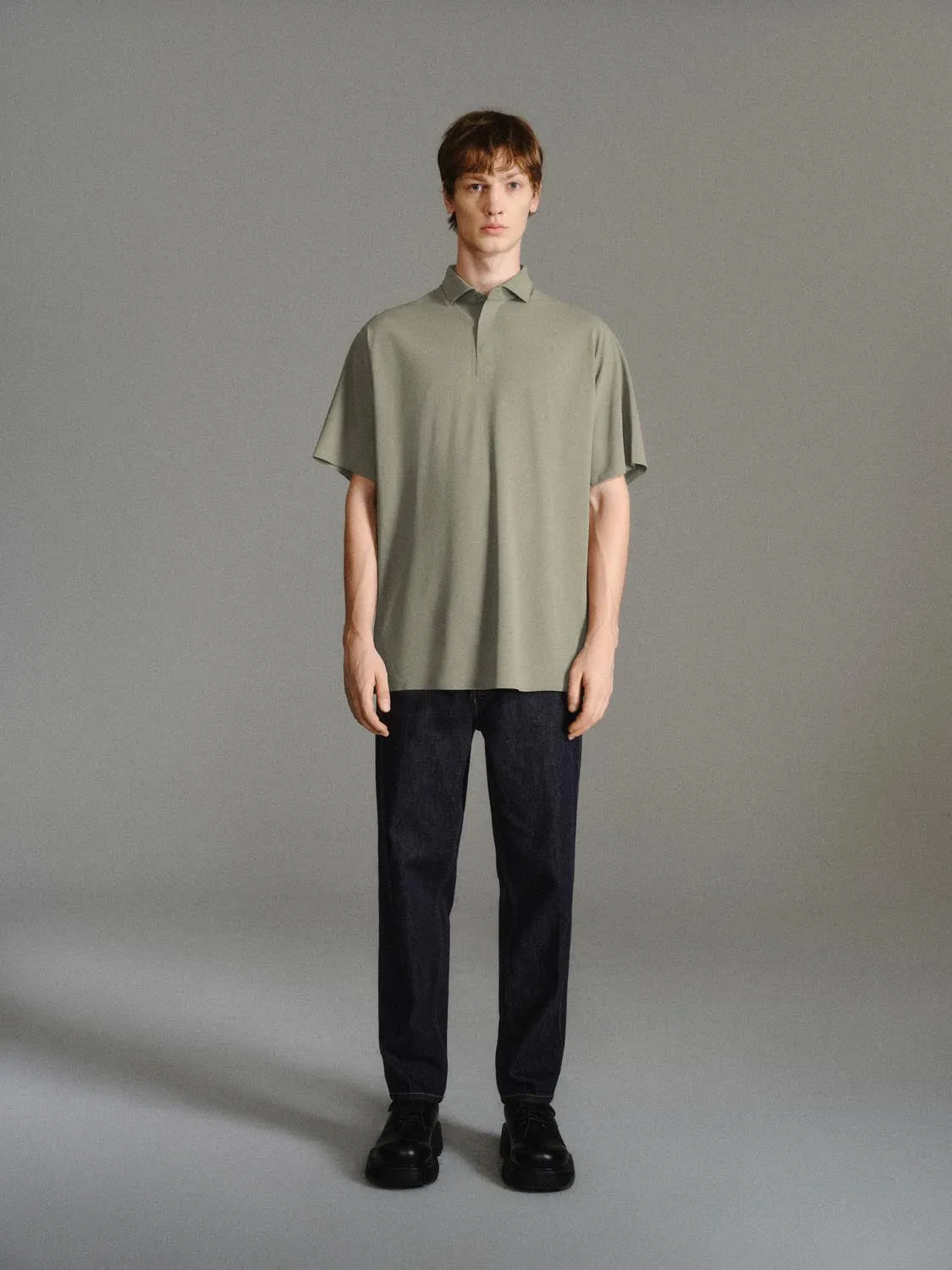 Short Sleeve Polo Shirts sold by Urban Revivo product image thumbnail 4