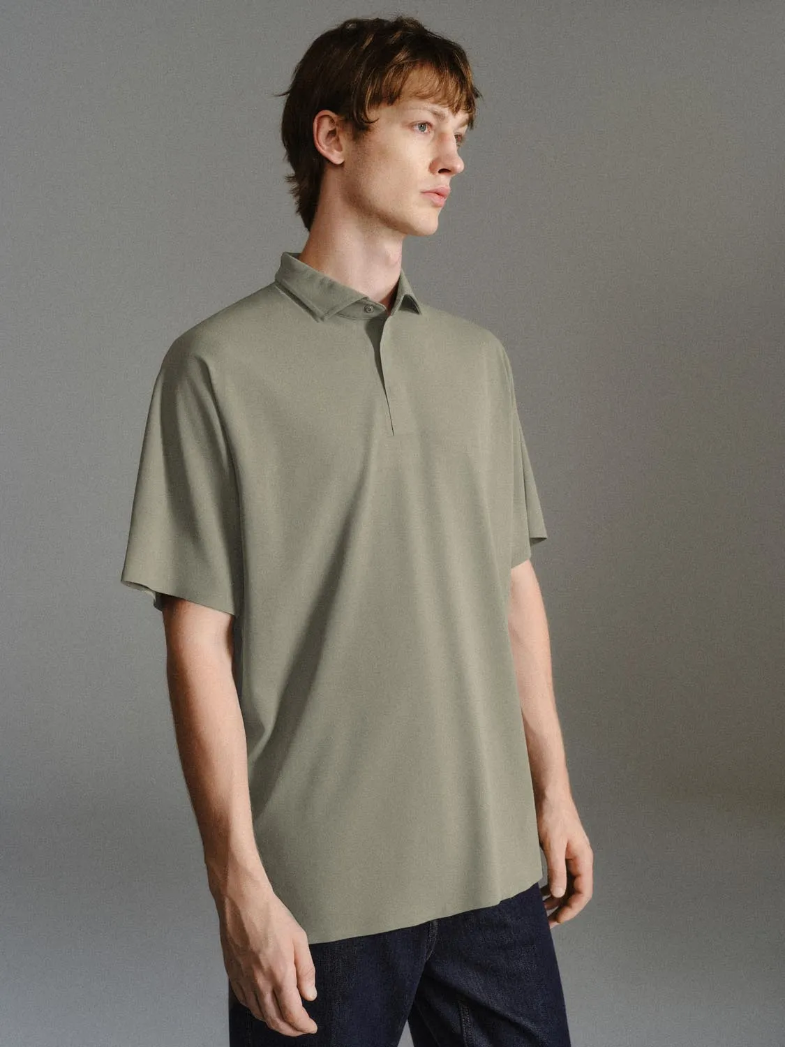 Short Sleeve Polo Shirts sold by Urban Revivo product image thumbnail 2