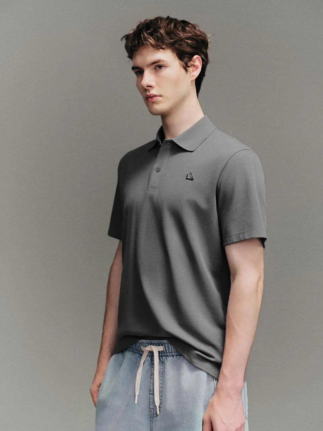 Short Sleeve Polo Shirts sold by Urban Revivo product image thumbnail 2