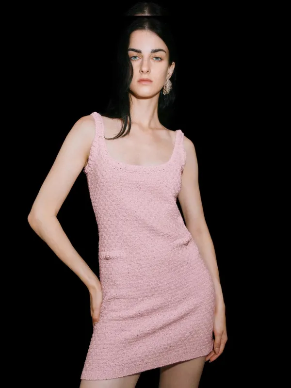 Sleeveless Knitted Mini Dresses made by Urban Revivo