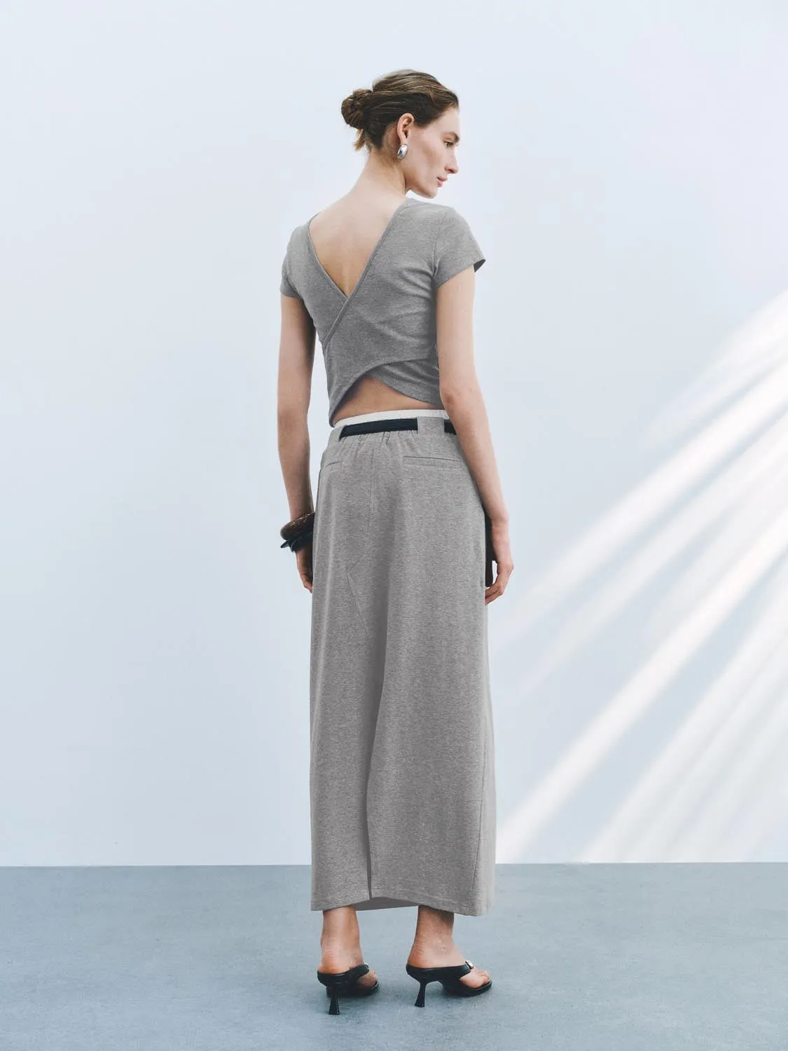 Straight Maxi Skirts sold by Urban Revivo product image thumbnail 4