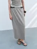Straight Maxi Skirts - NINIDO sold by Urban Revivo
